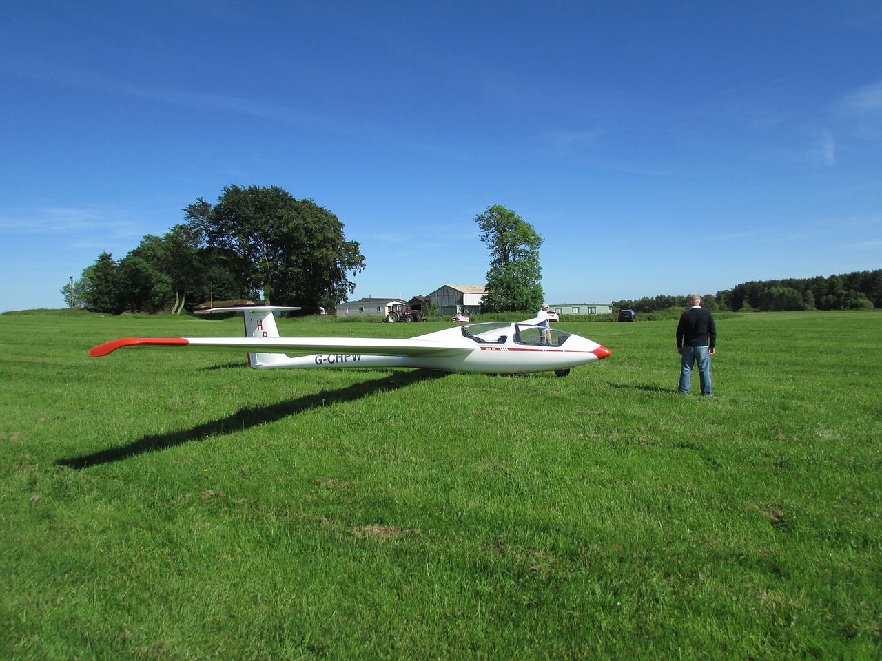 gliding glider wing free photo