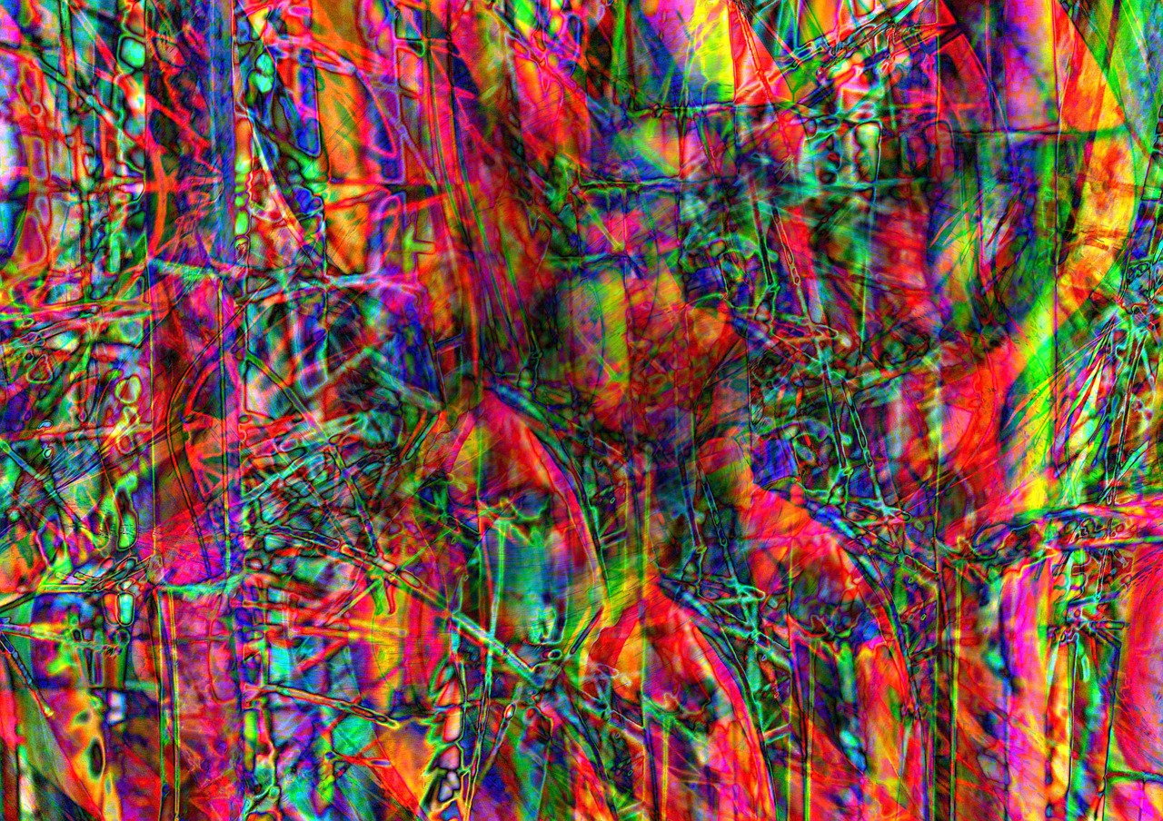glitch glitch art distortion free photo