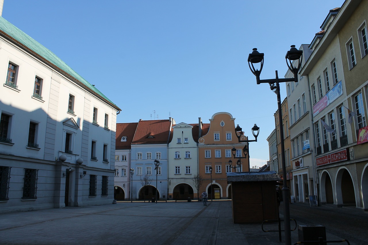 gliwice the market the old town free photo
