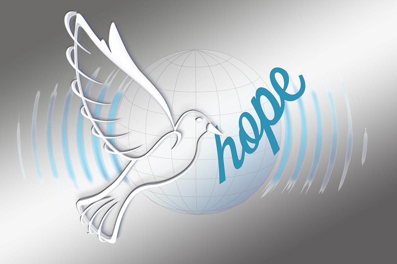 global dove hope free photo