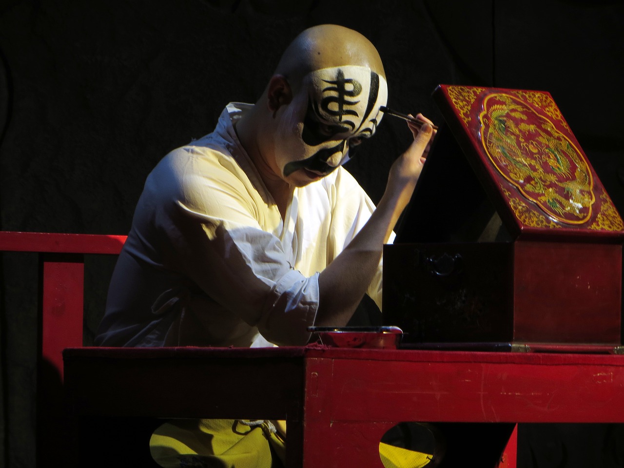 beijing opera mask free photo