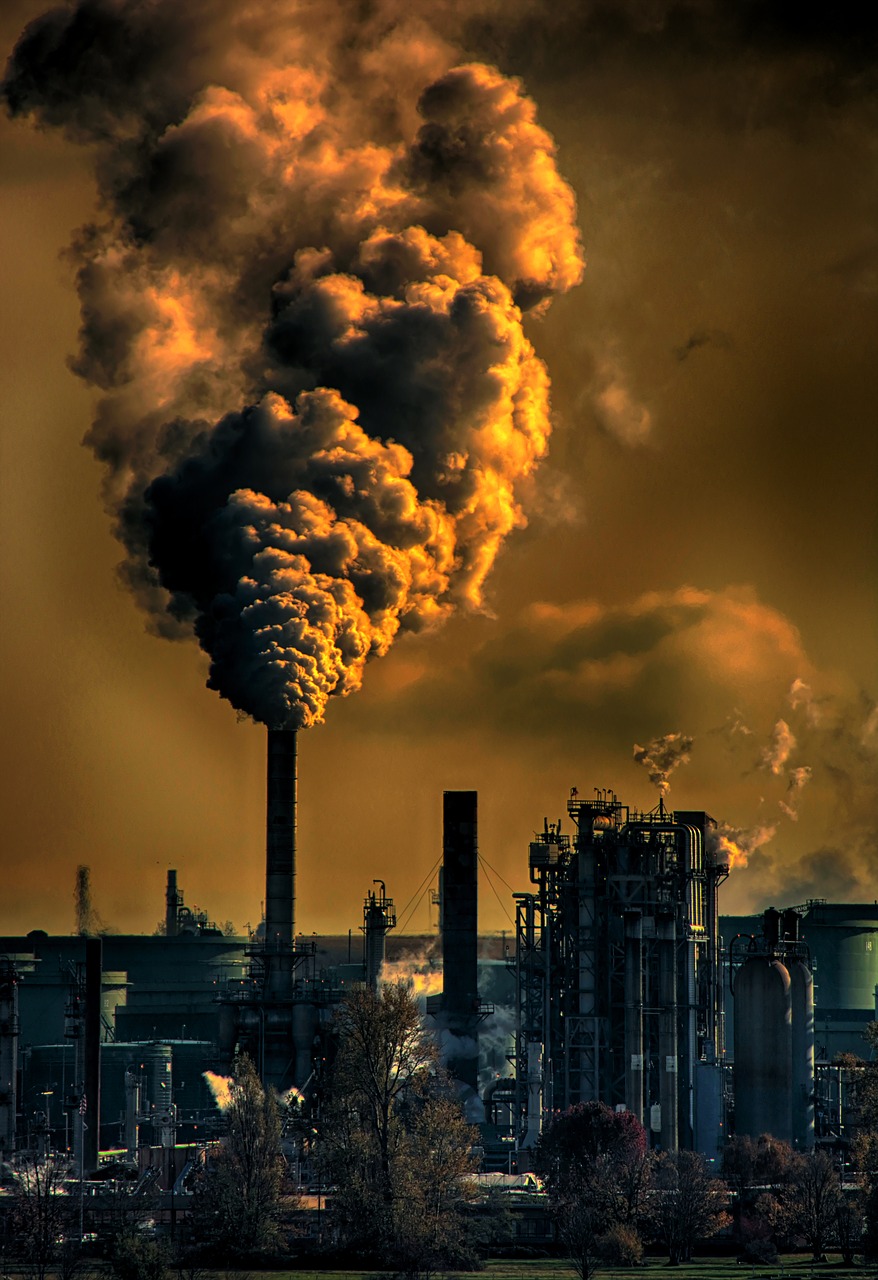 global warming pollution environment free photo