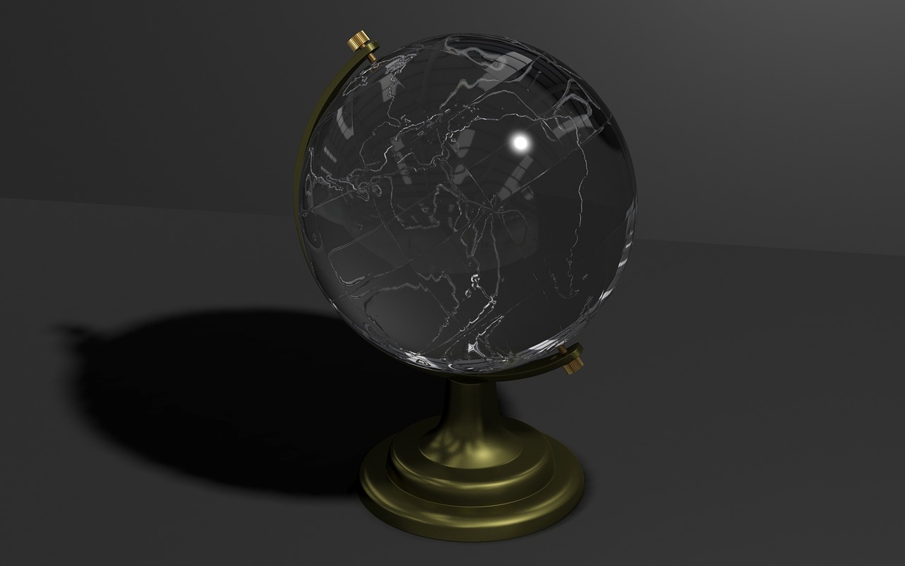 globe table ornament paper weight free photo