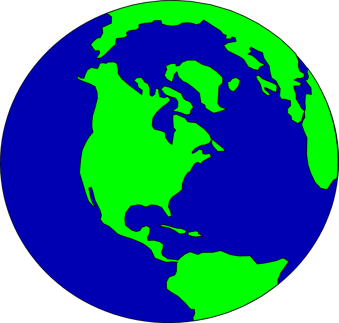 globe earth sphere free photo
