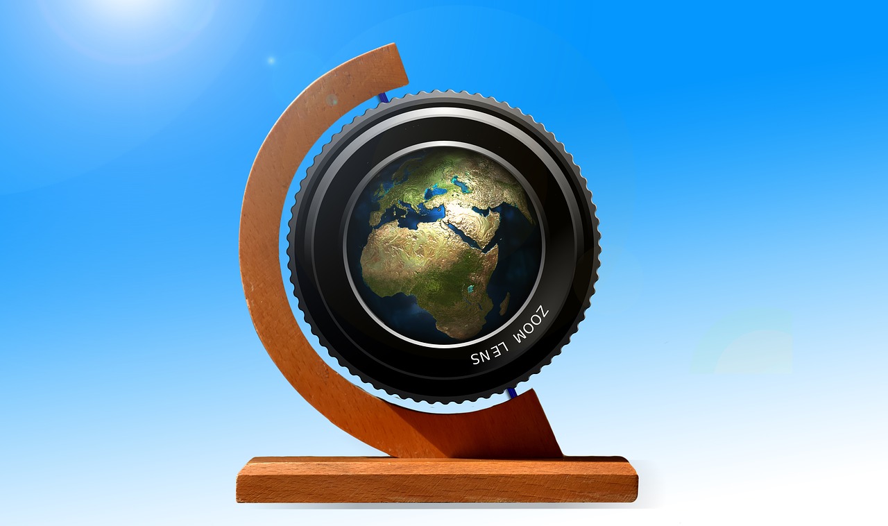 globe  lens  holder free photo