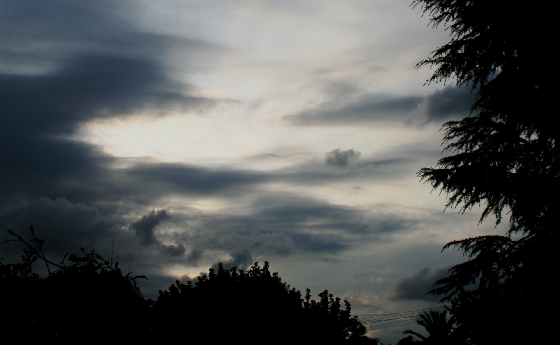 sky clouds dense free photo