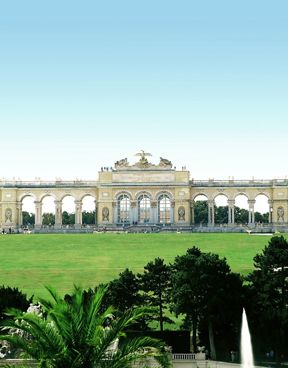 gloriette schönbrunn castle park free photo