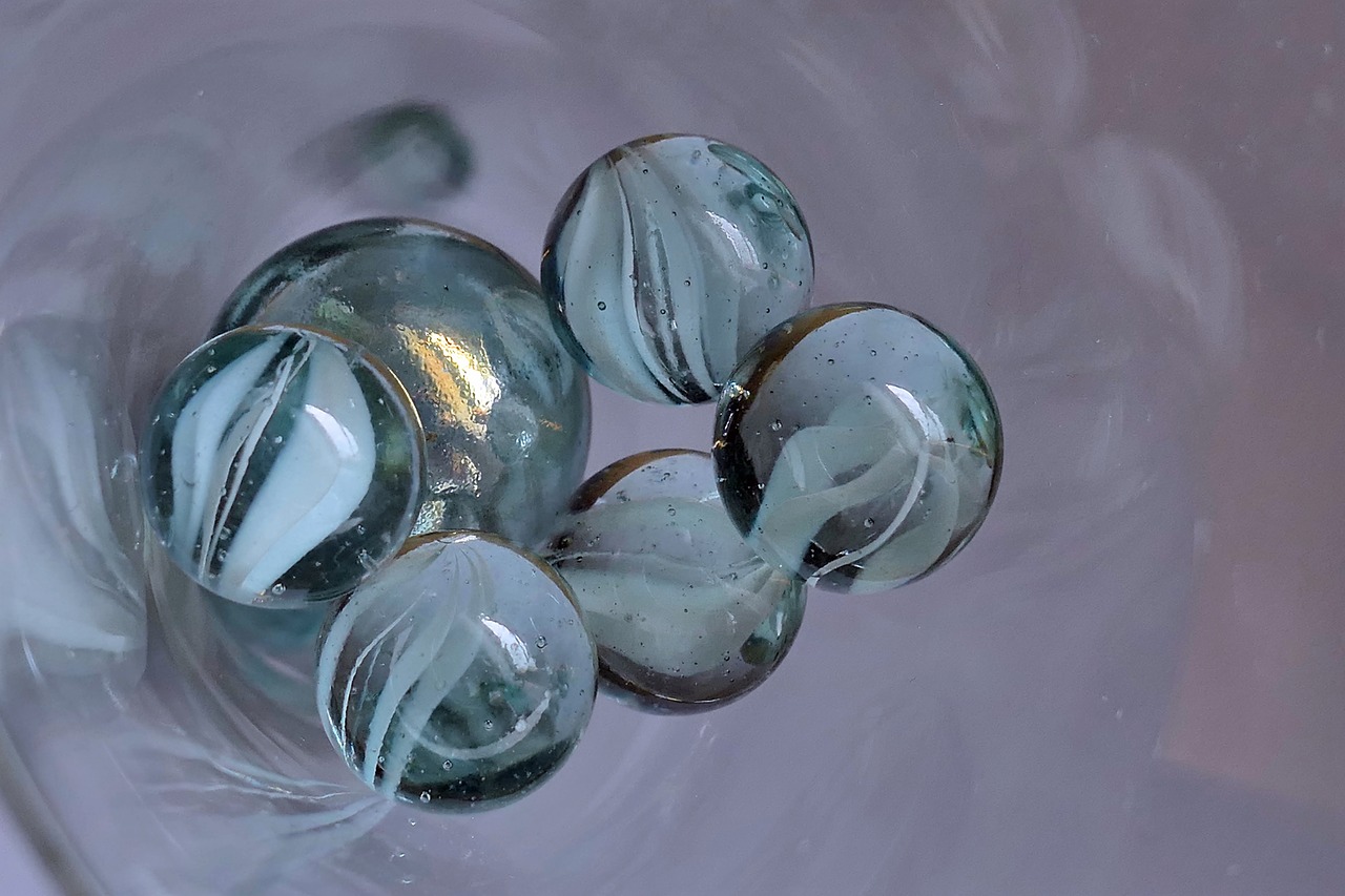 gloss glass glass ball free photo