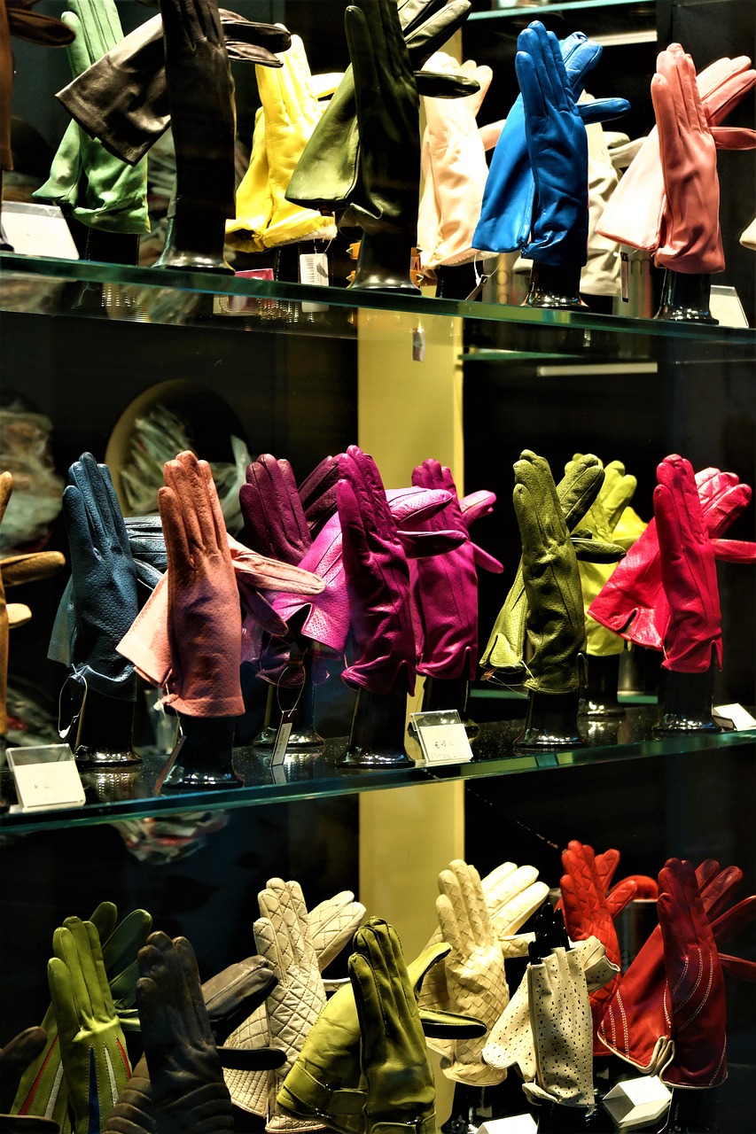 gloves colorful business free photo