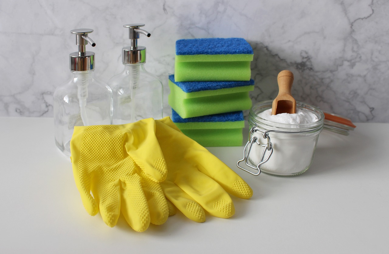 gloves  cleaning  clean free photo