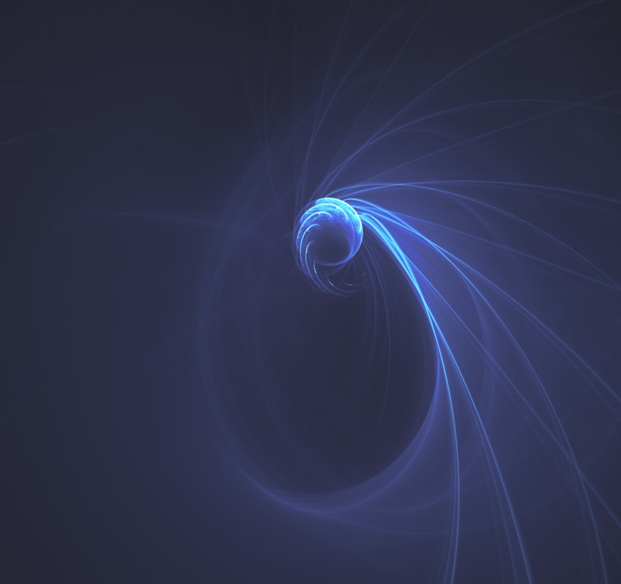 glow abstract fractal free photo