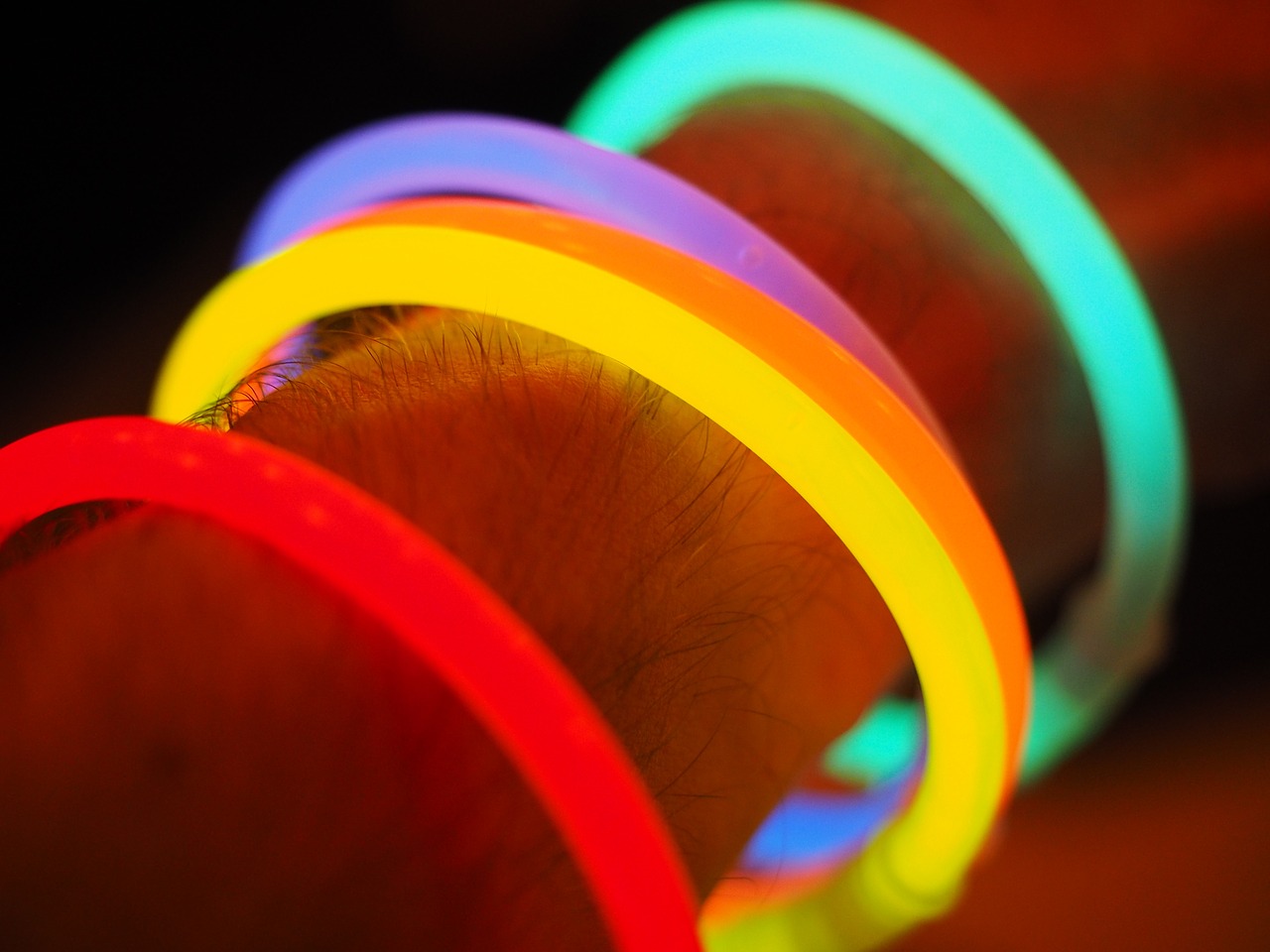 glow stick colorful light free photo