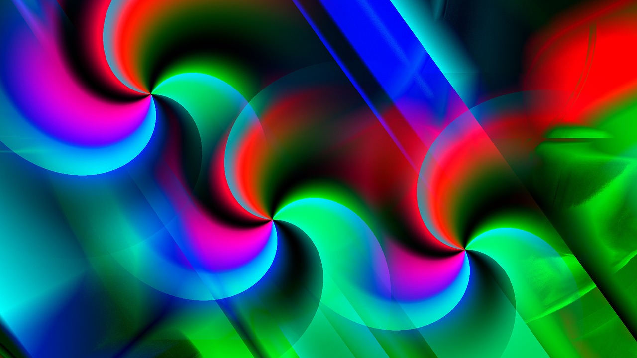 glowing swirl effect free photo