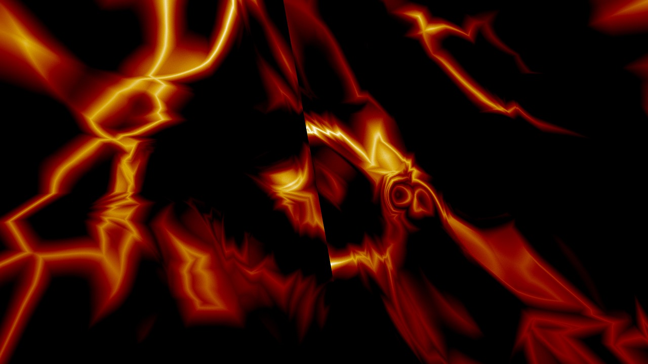 glowing abstract background fire abstract art free photo