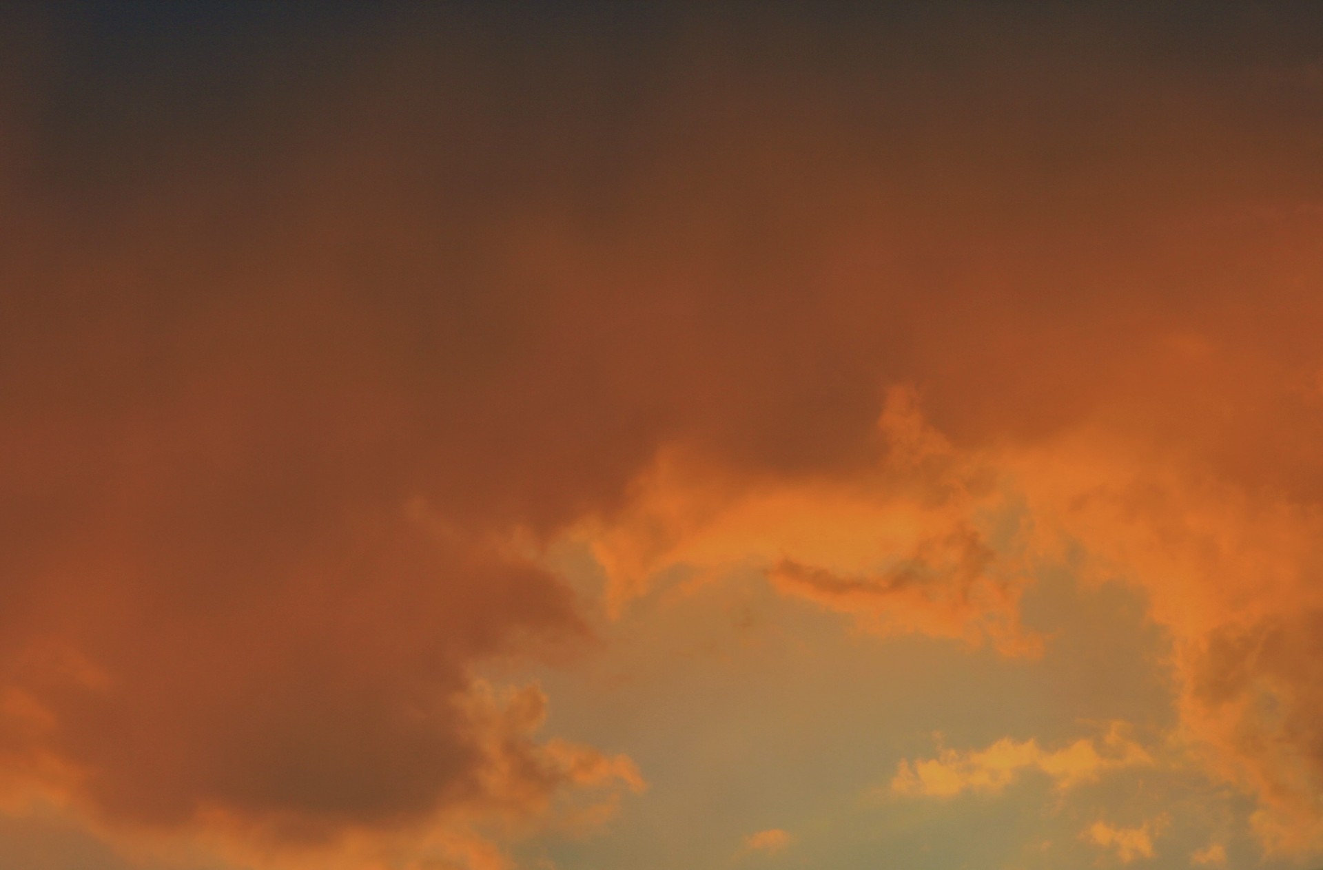 sky sunset cloud free photo