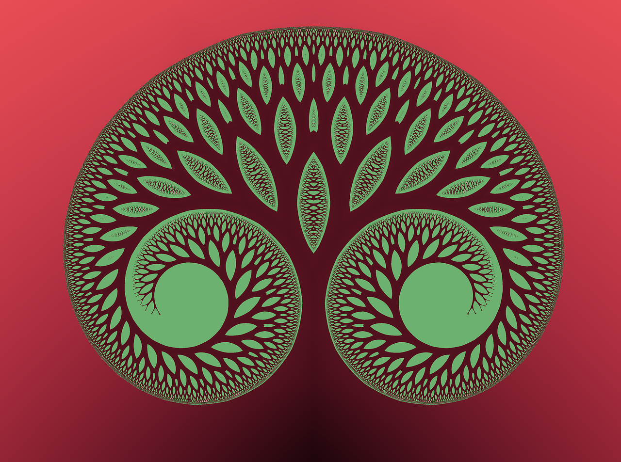 glynn fractal tree of life free photo