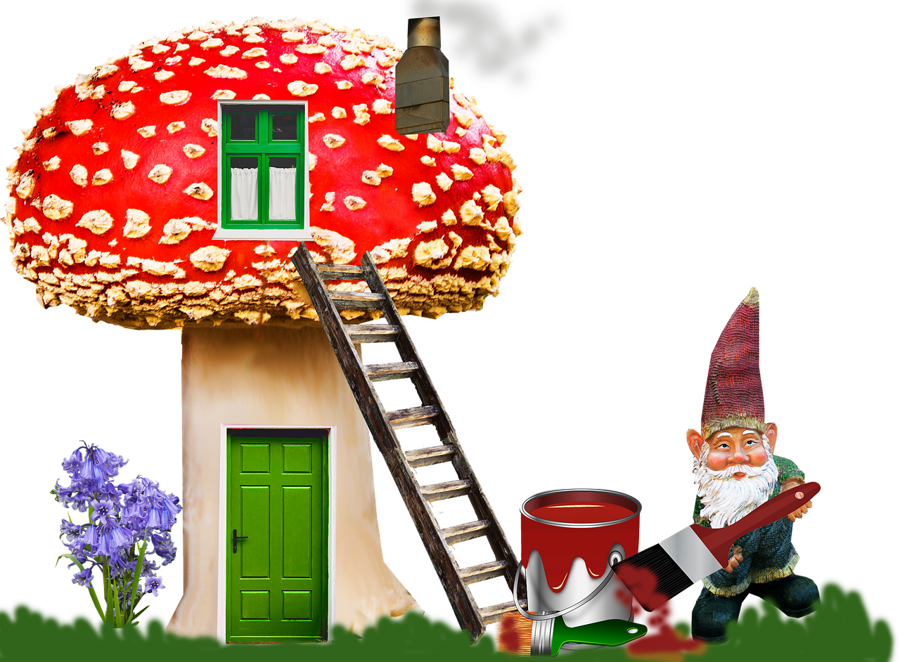 gnome home fantasy free photo