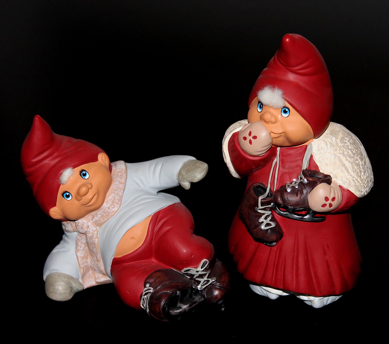 gnomes christmas garnish free photo