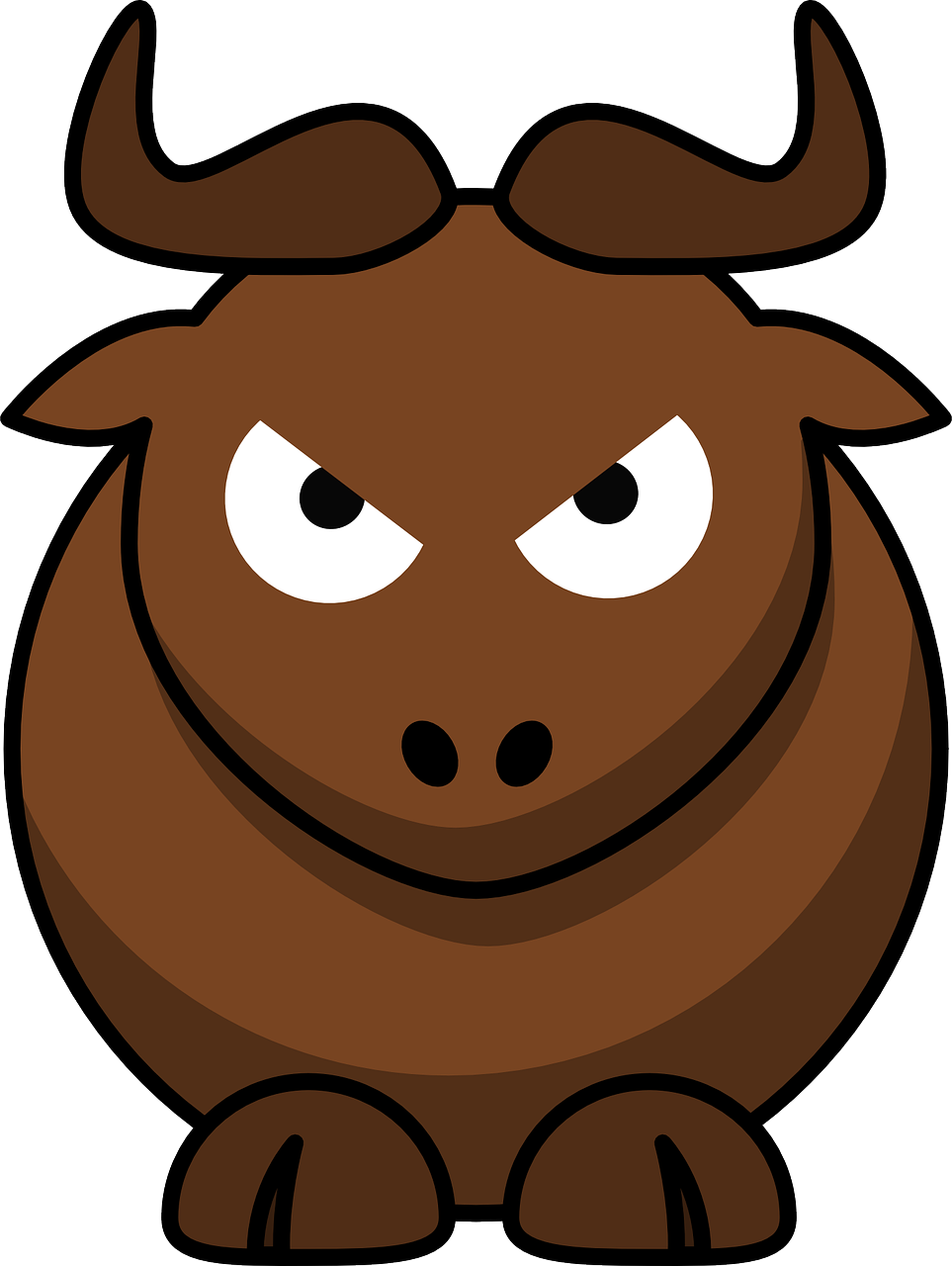 Gnu,angry,animal,cute,funny - free image from 
