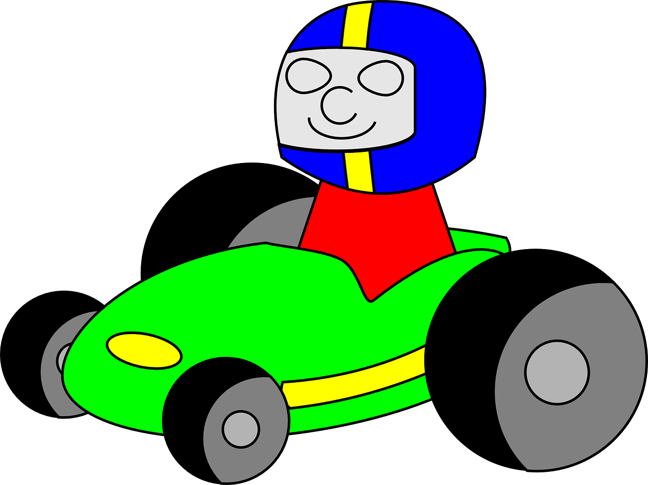 go-kart racecar kart free photo