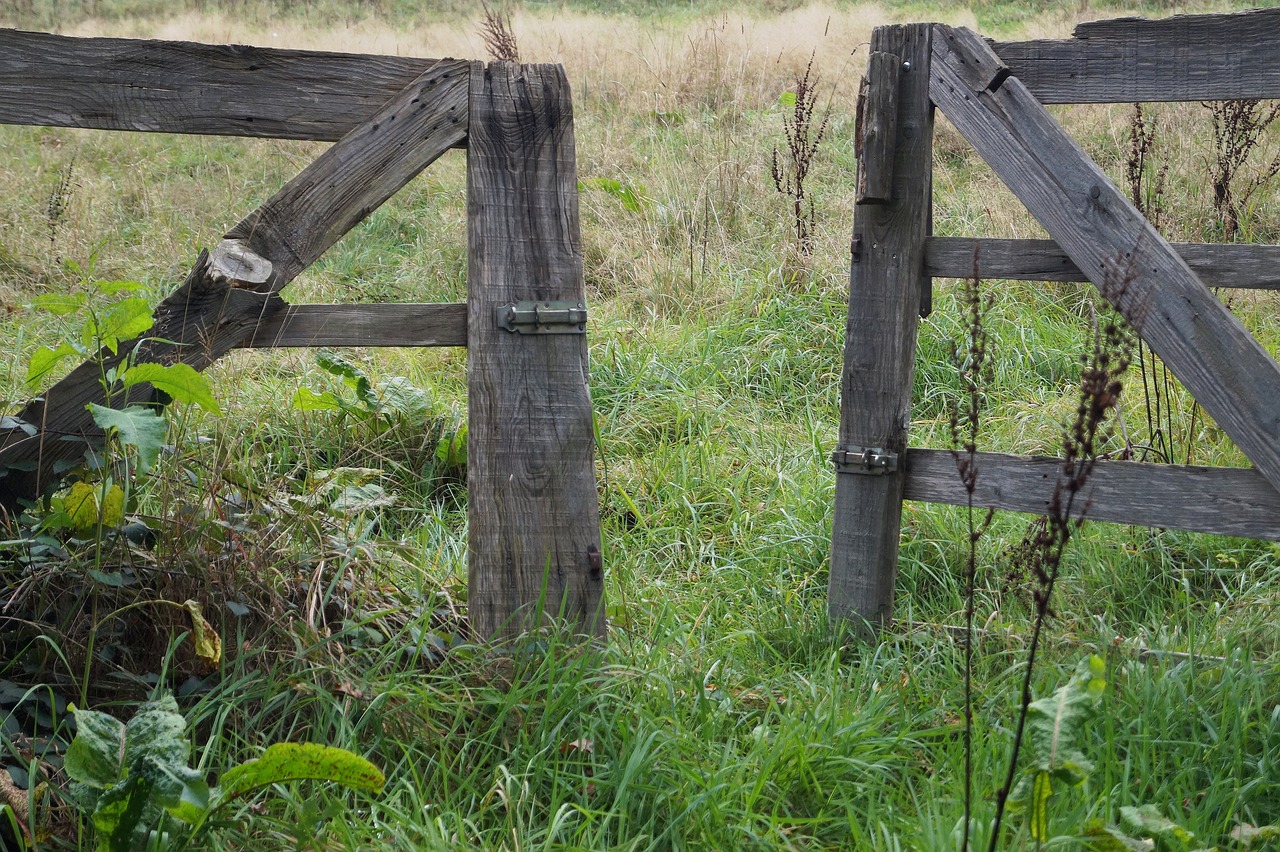 goal wooden gate input free photo