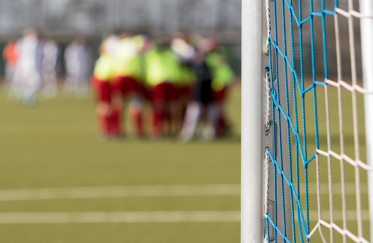 goal football football pitch free photo