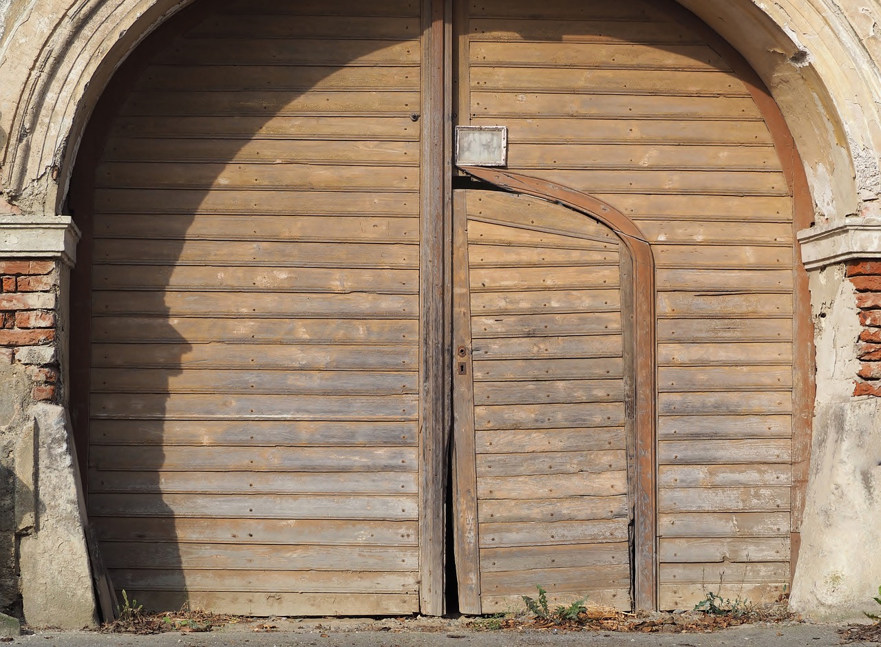 goal wooden gate old free photo