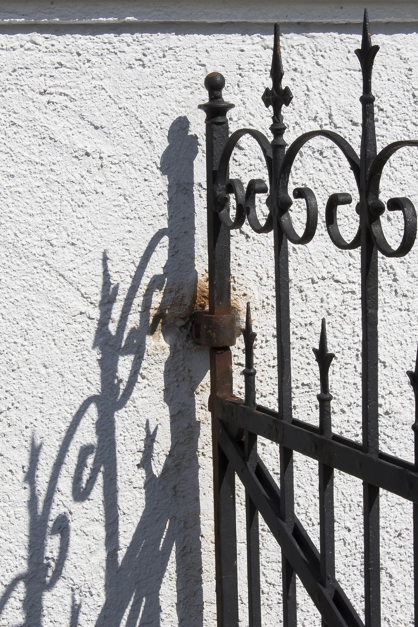 goal  wrought iron  old free photo