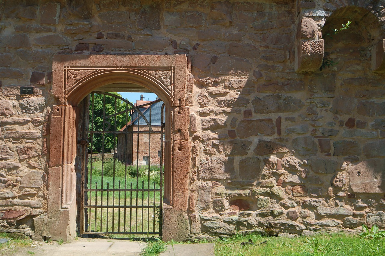 goal door gate free photo