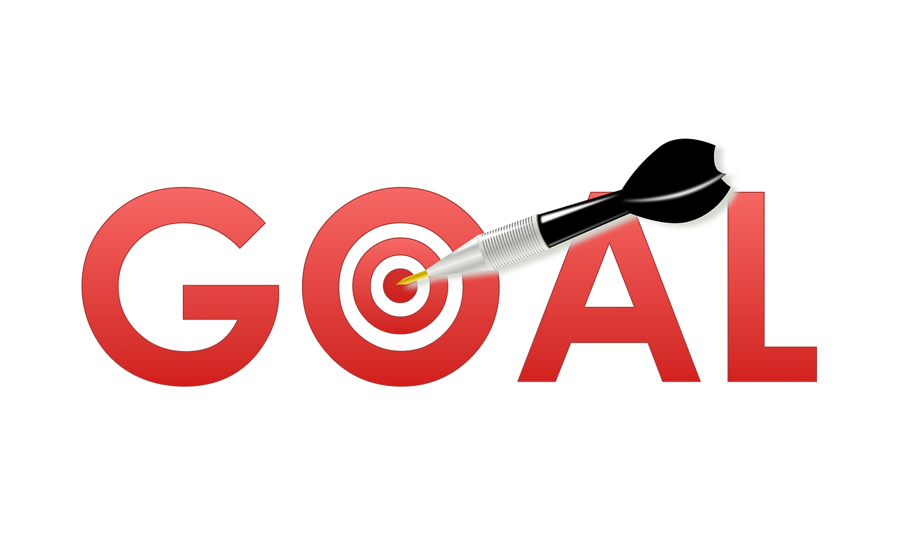 goal setting goal dart free photo