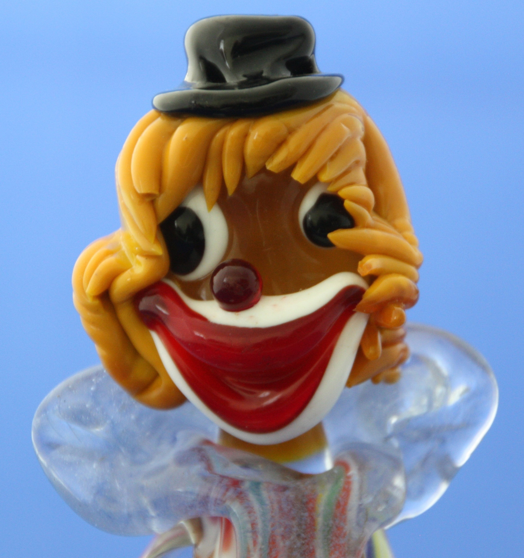 glass clown ornament free photo
