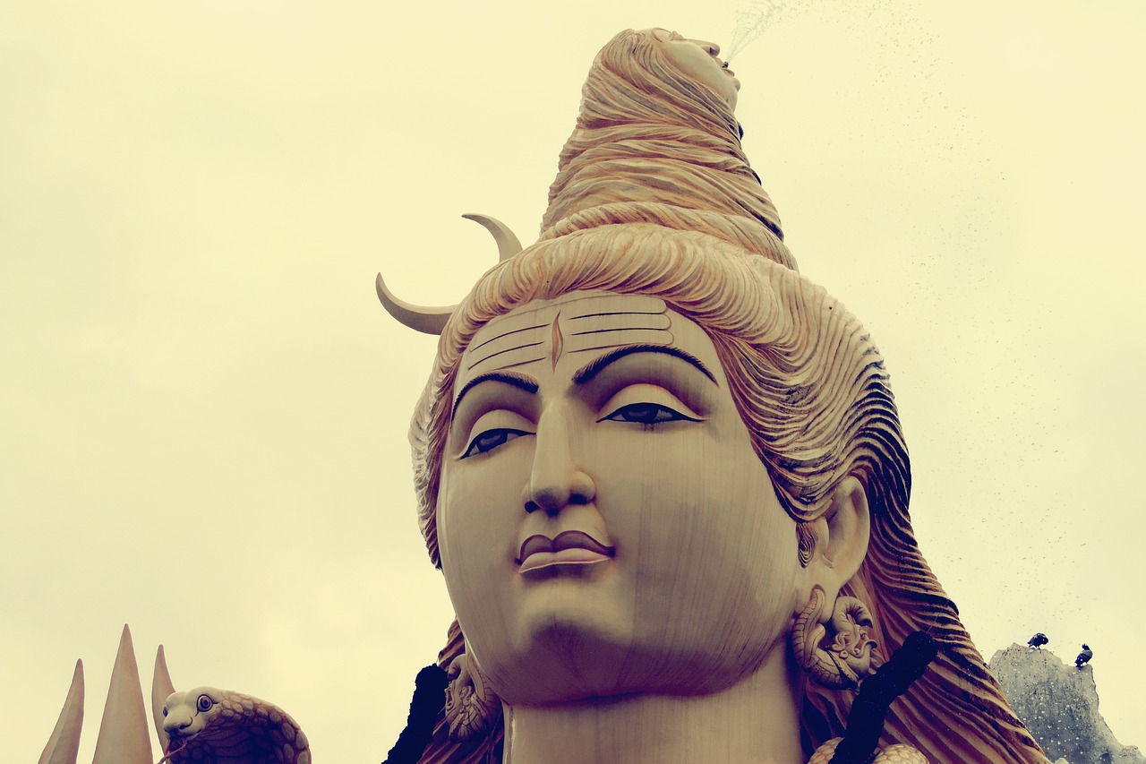 god shiva statue free photo