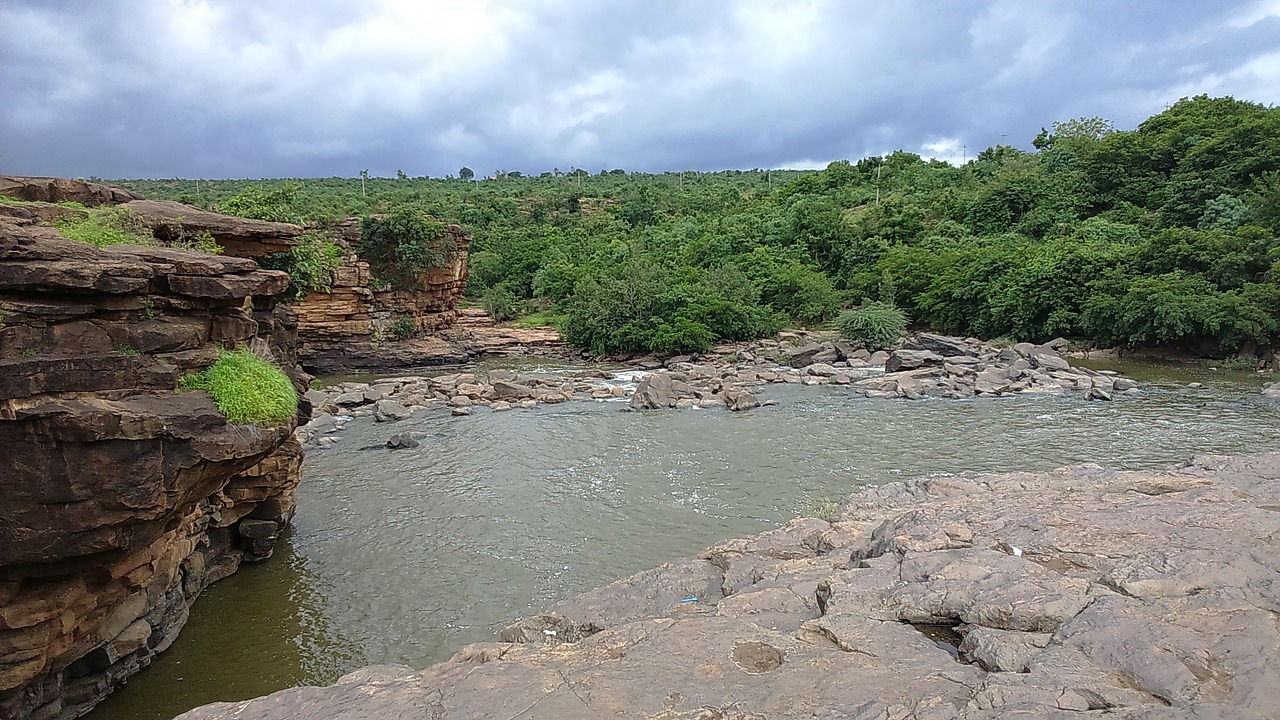 godachinamalki falls water fall markandeya free photo