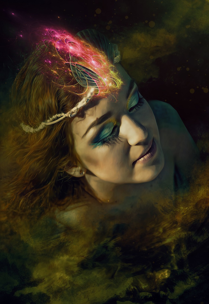 goddess  fantasy  portrait free photo