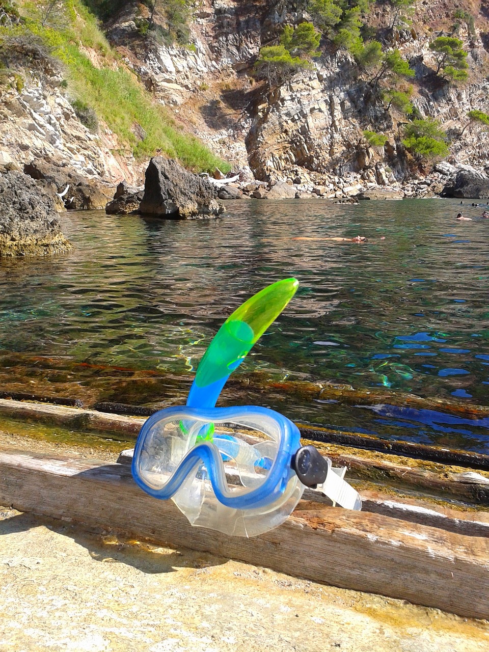 goggles diving sea mallorca free photo