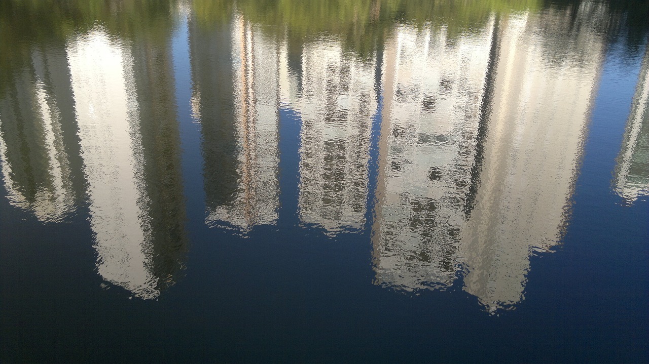 goiânia reflection lake free photo