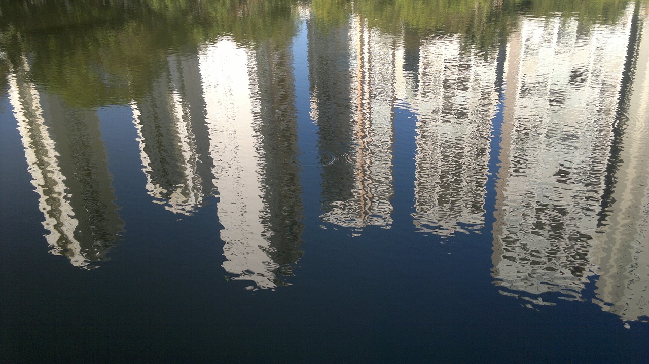 goiânia reflection lake free photo