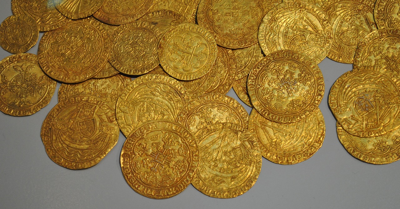 gold coin museum free photo