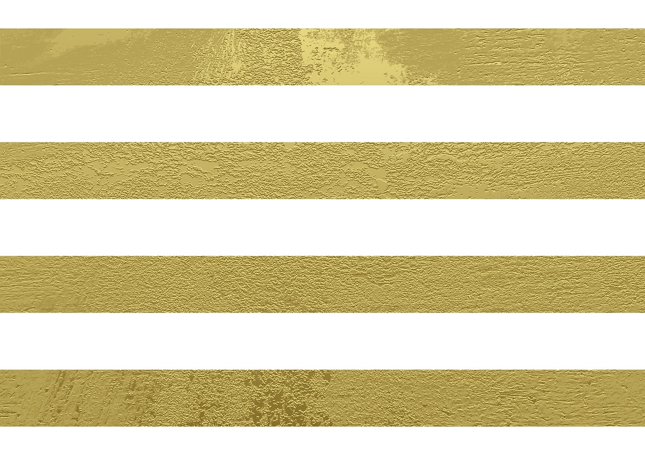 white stripes elegant golden stripes free photo