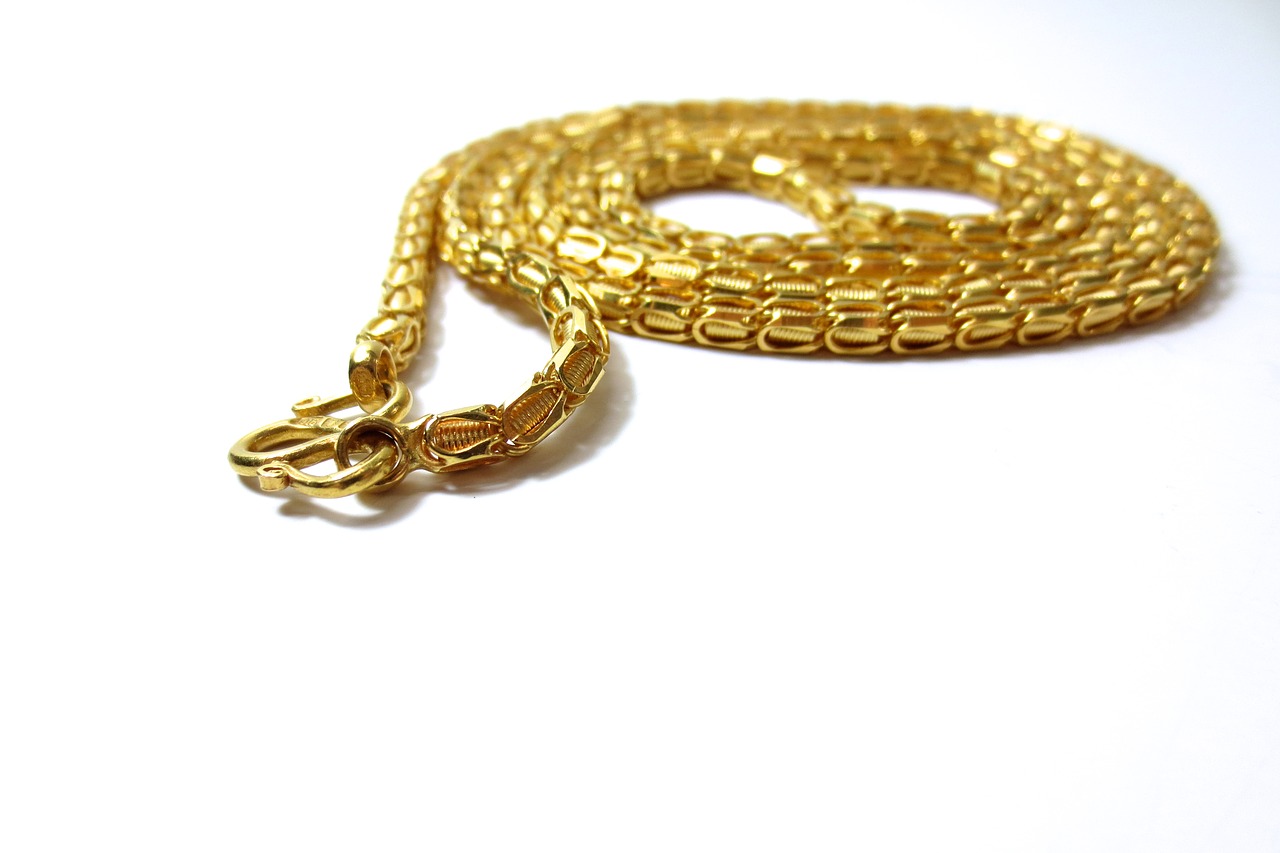 gold golden chain free photo