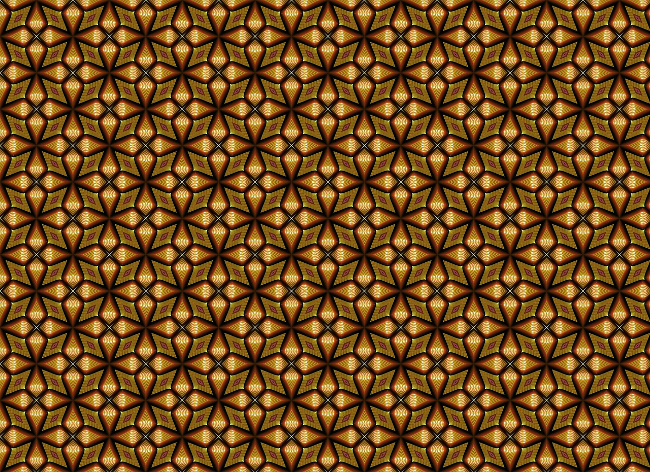 gold gold pattern pattern free photo