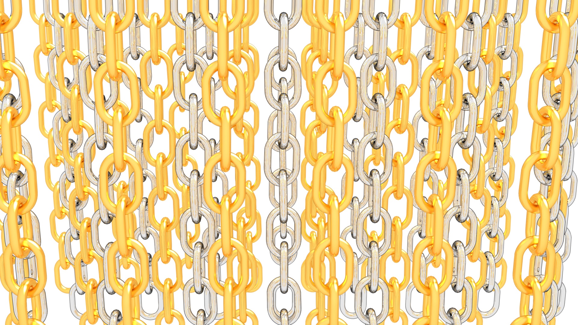 3d chains gold free photo