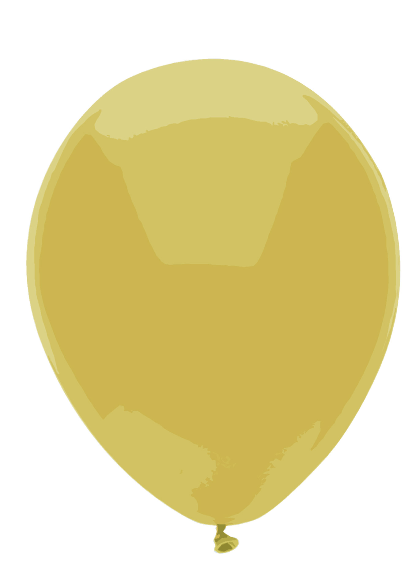 gold balloon clip free photo