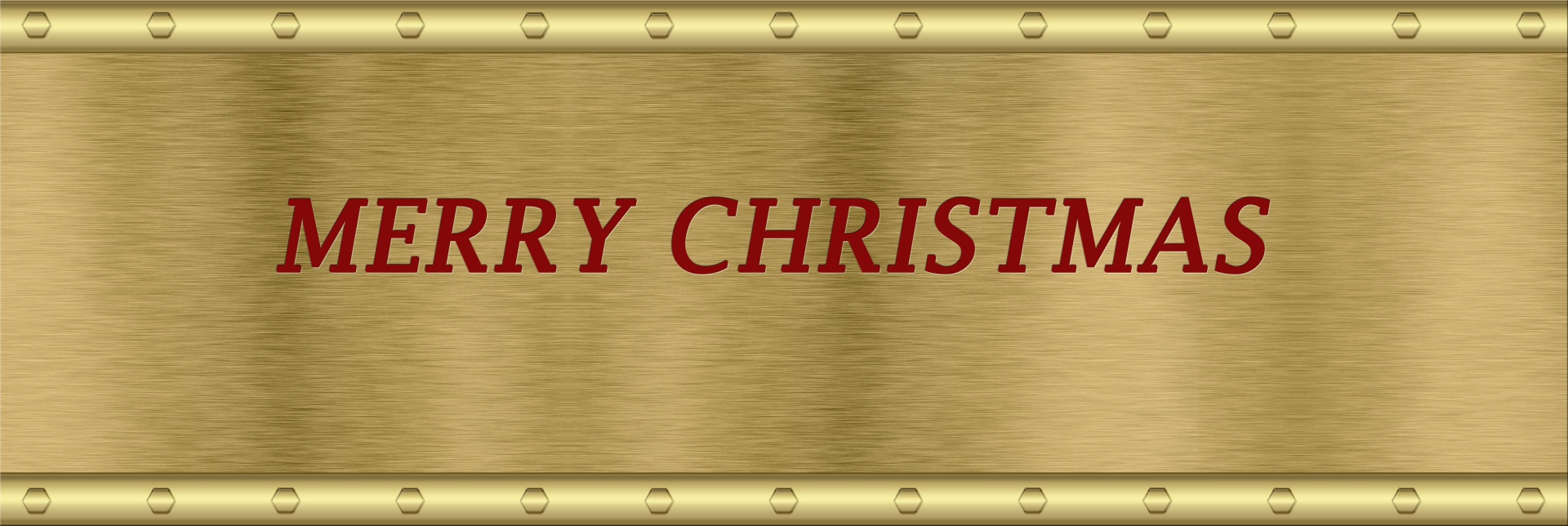 christmas banner gold free photo