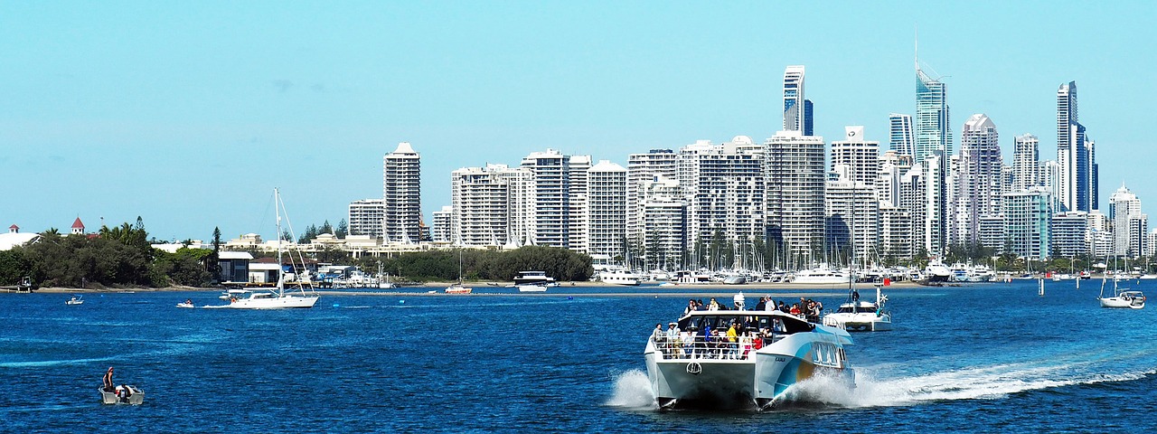 gold coast australia sea free photo