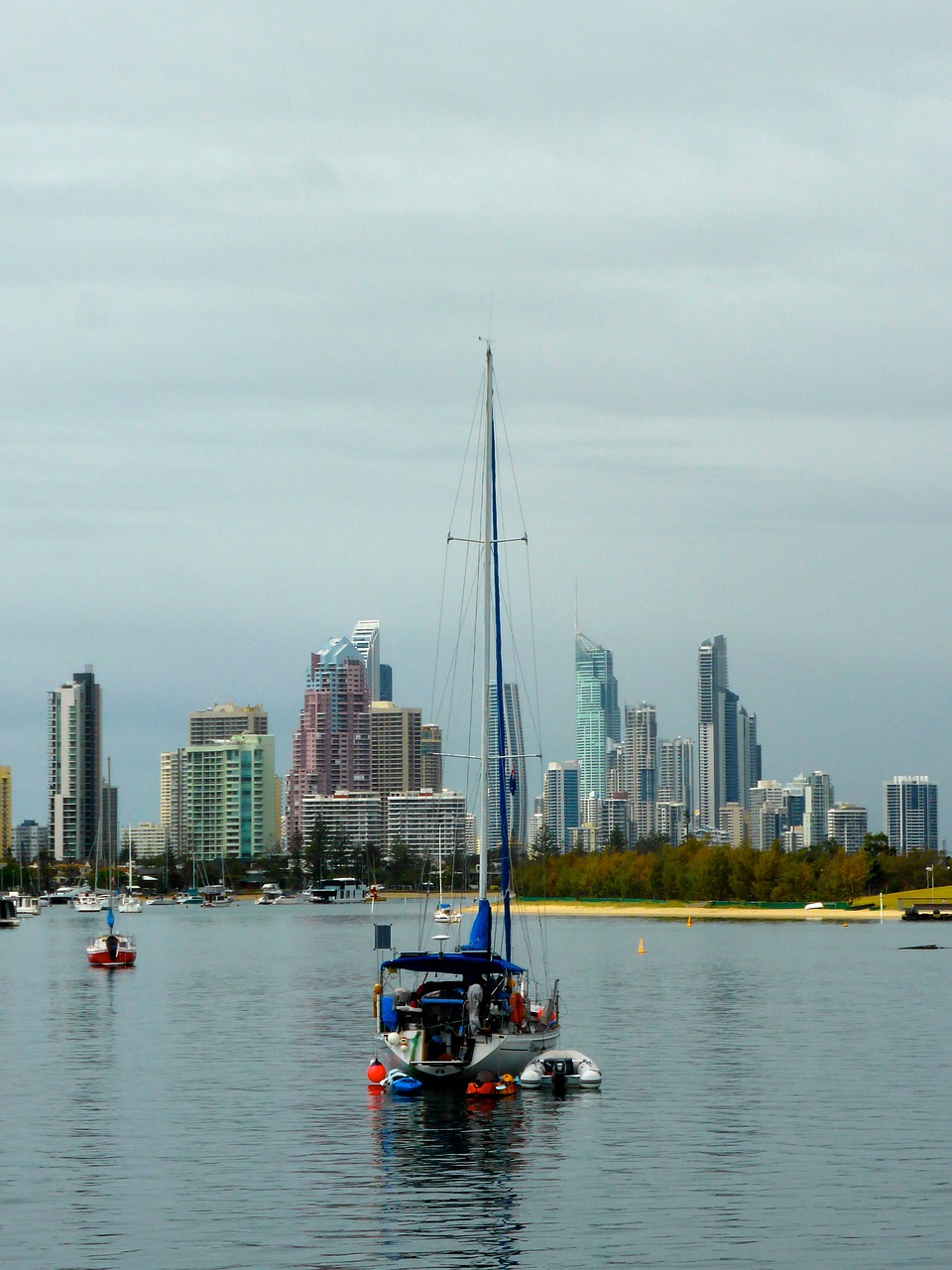 gold coast australia yacht free photo