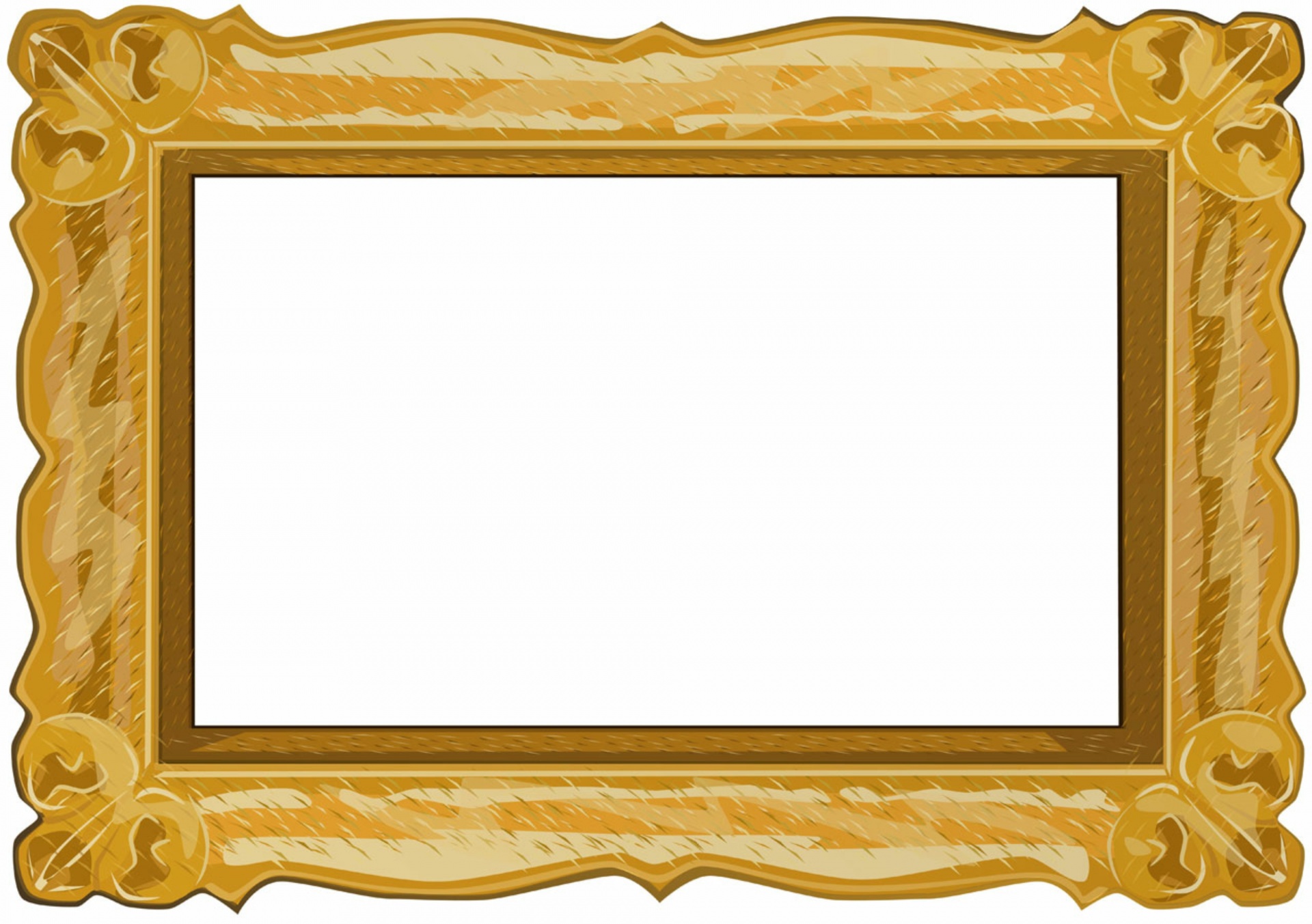 rectangle gold frame free photo