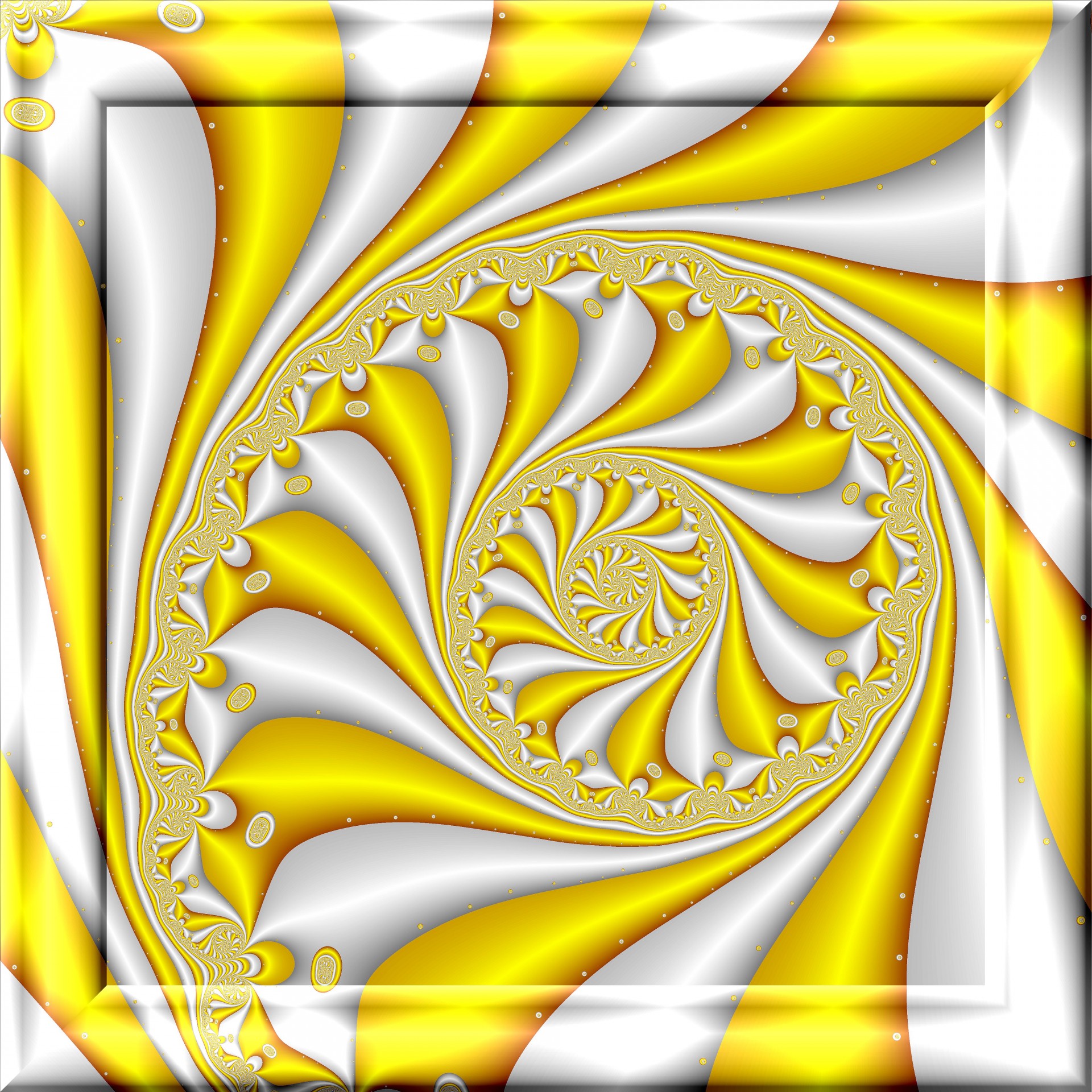 gold spiral 3d free photo