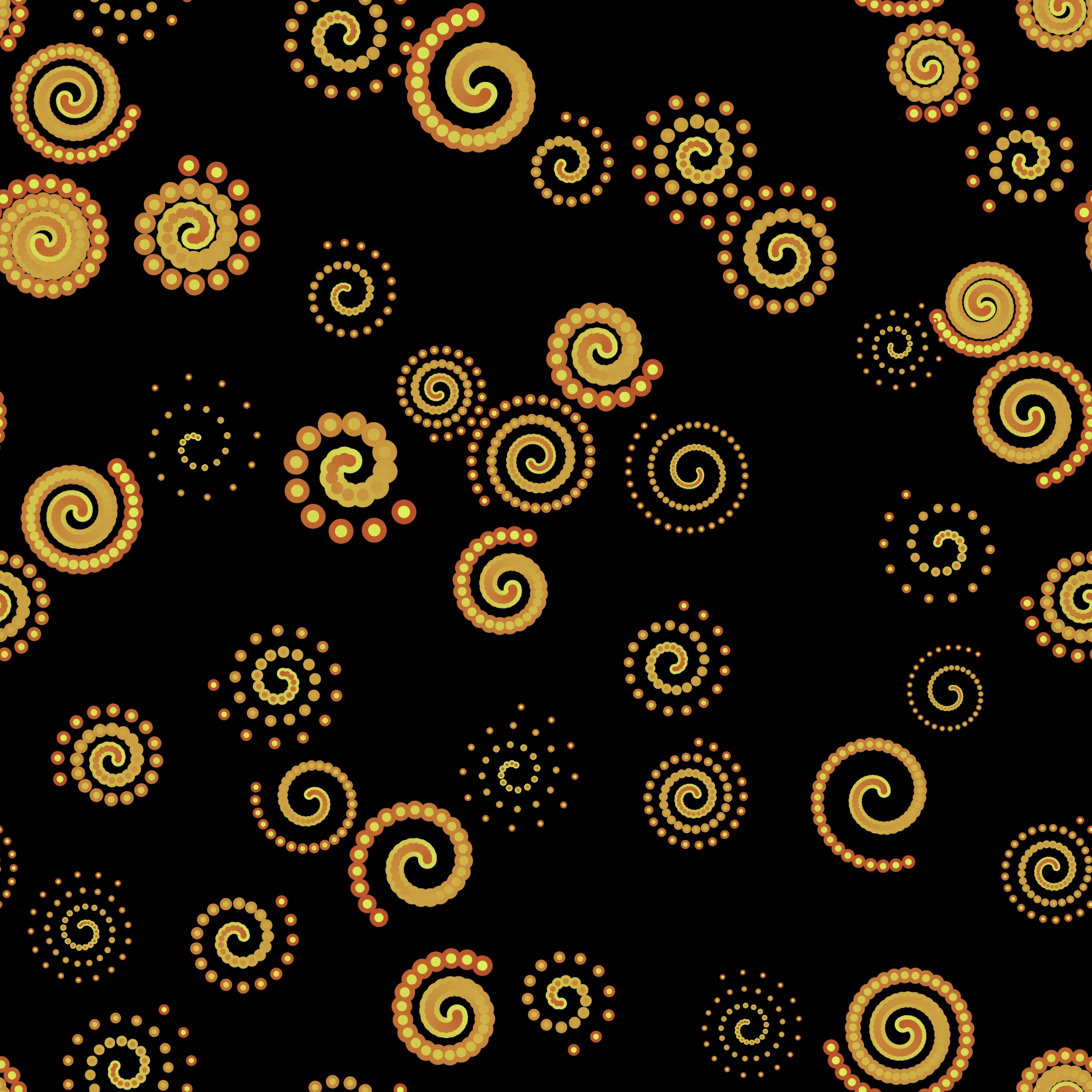 gold golden spirals free photo