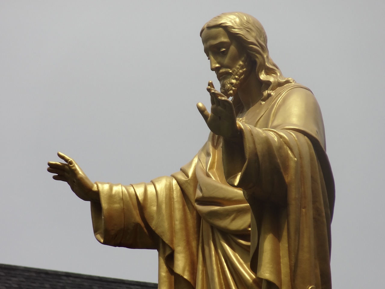 golden jesus spiritual free photo